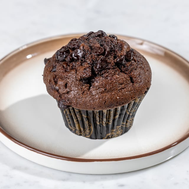 Double Choc Chip Yogurt Muffin.